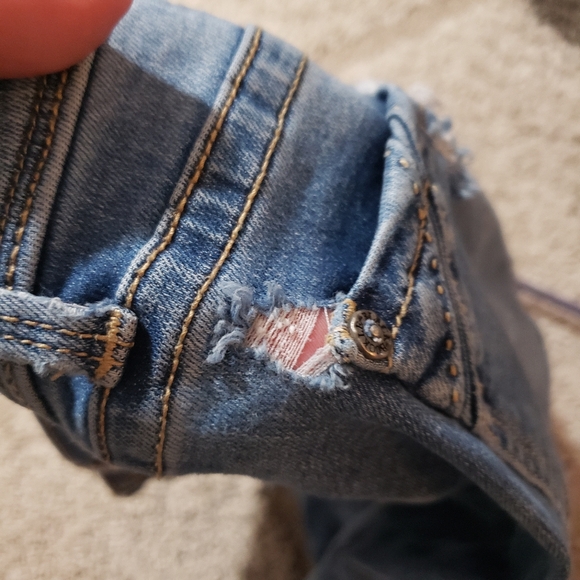 GUC Buckle Black Distressted Riped Jeans unknown fit no or size skinny stretch - Picture 16 of 16